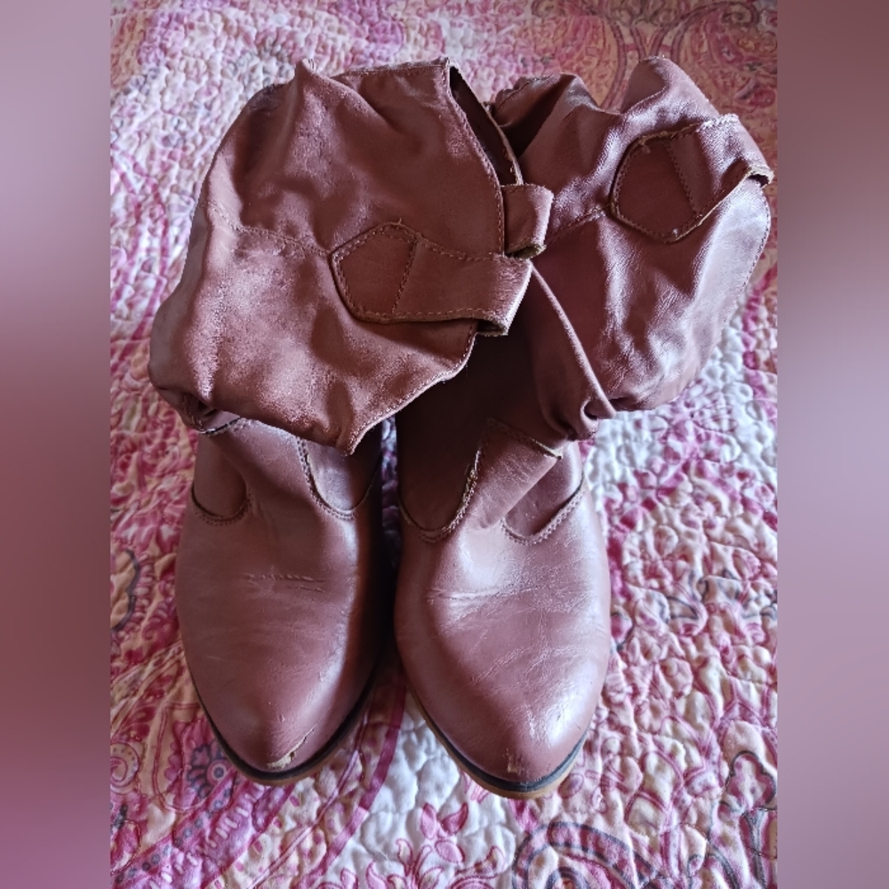 Cowboy ankle boots